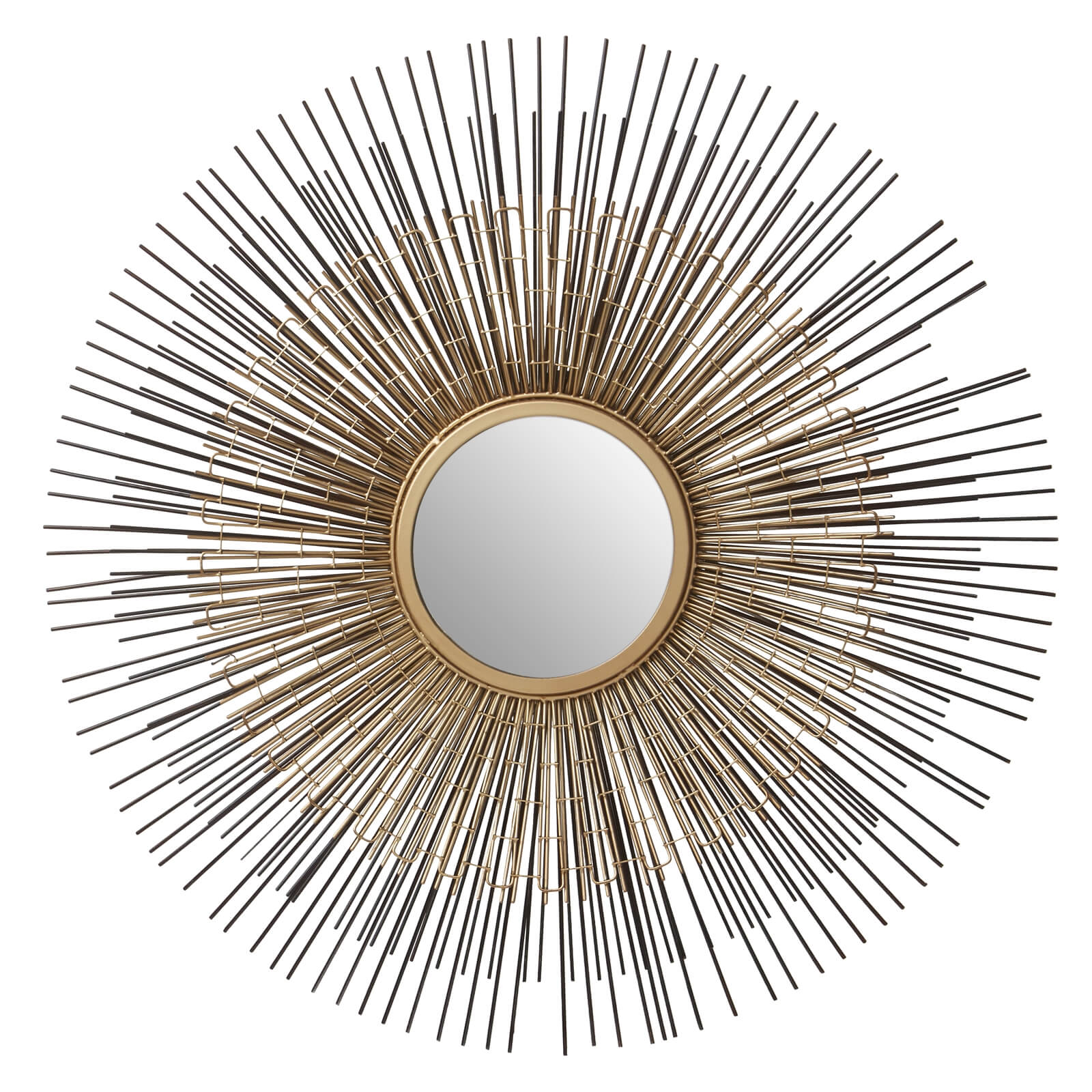 Temple Nickel Bronze Wall Mirror