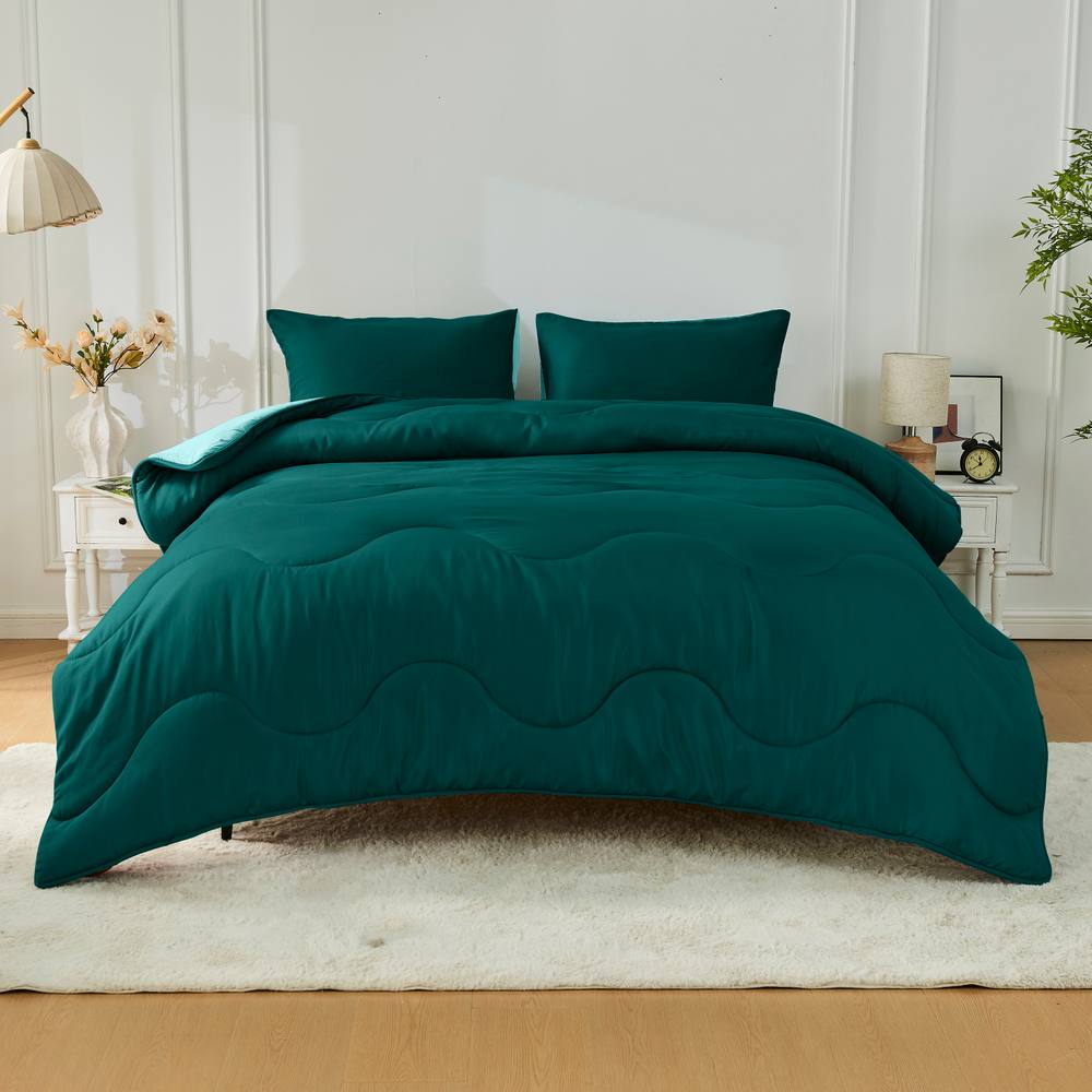 GAVENO CAVAILIA Coverless Microfiber Duvet in Green