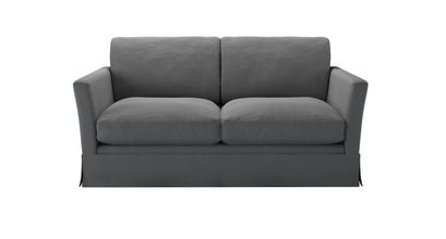 Otto 2 Seat Sofa Bed in Shadow Brushed Linen Cotton - sofa.com