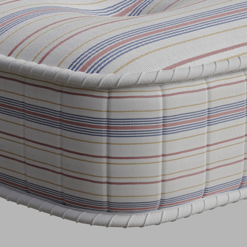 Vermont - King Size - Open Coil Spring Contract Mattress with Crib 5 Certification - Fabric - 5ft