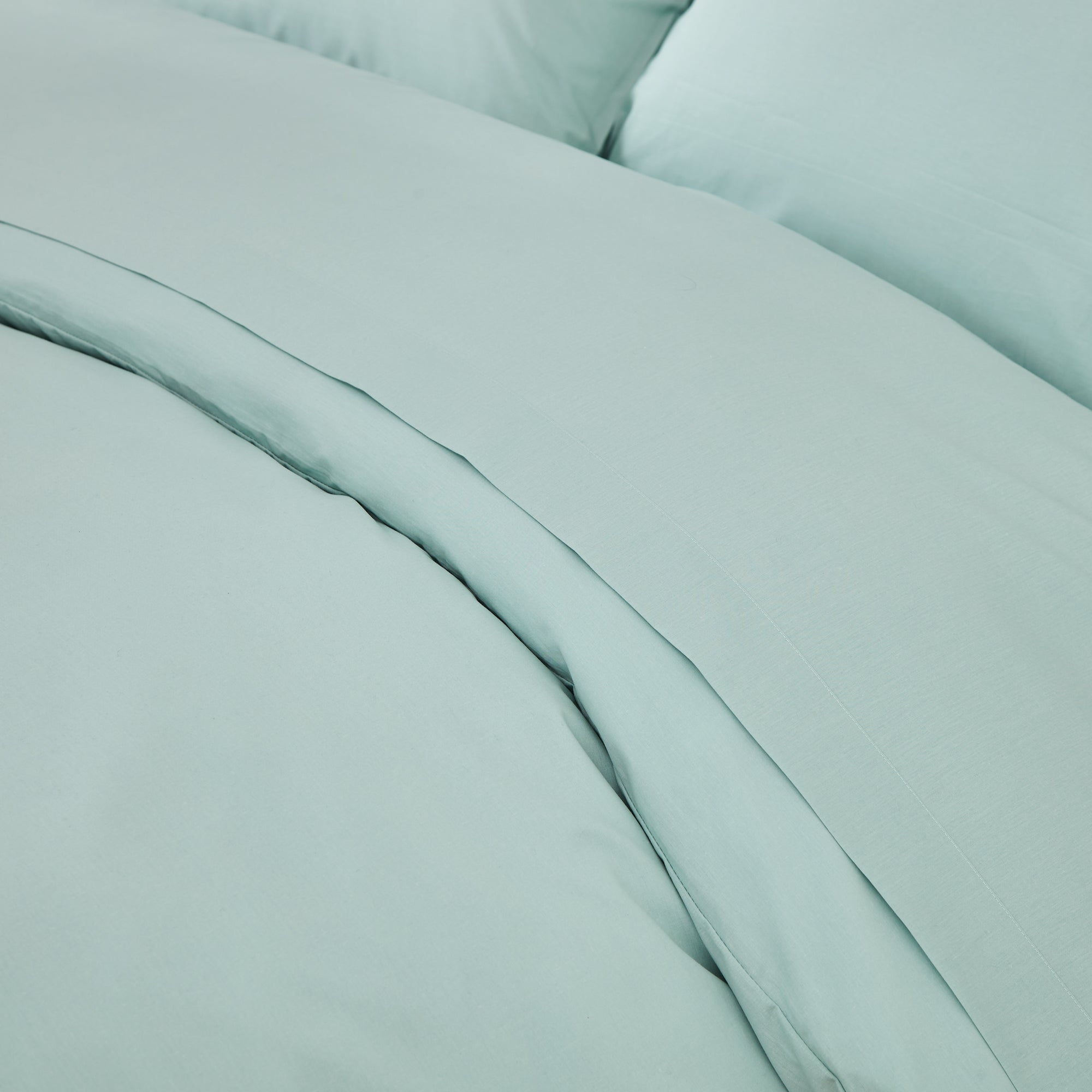 Fogarty Cooling Cotton Flat Sheet Seafoam