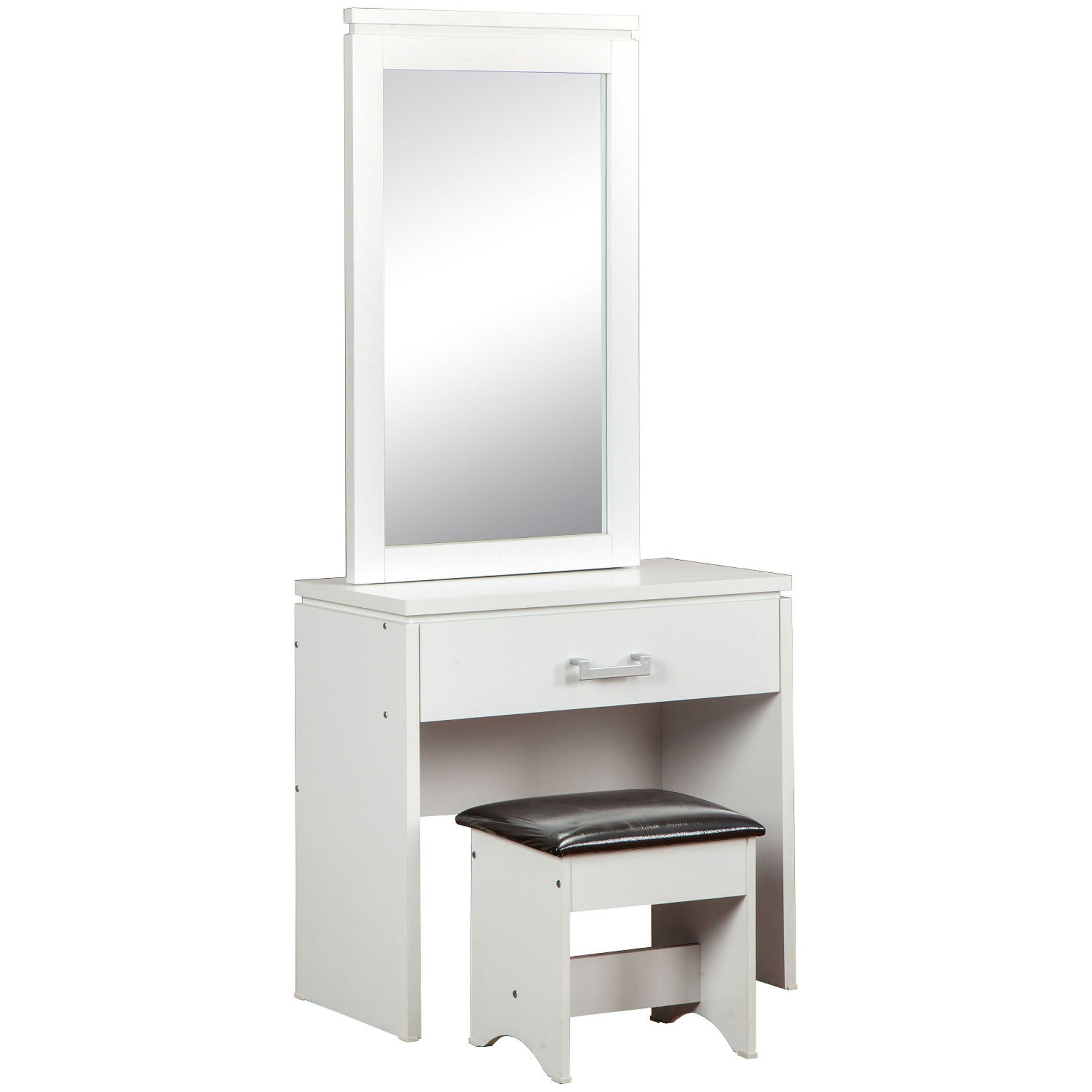 Charles 1 Drawer Dressing Table Set White