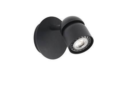 Netlighting Coco Wall Spotlight Black 1x GU10