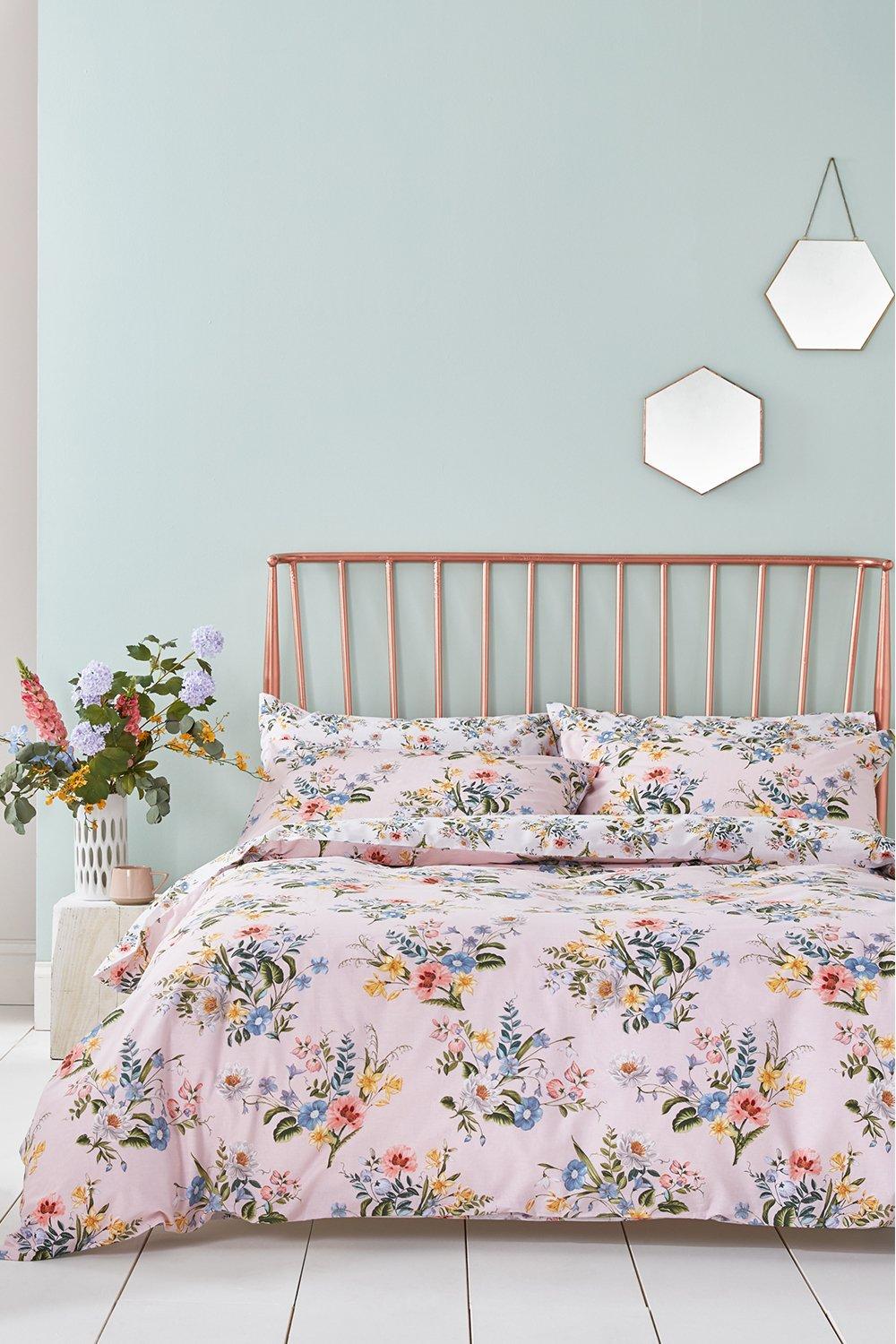 Botanical Vintage Bloom King Duvet Set