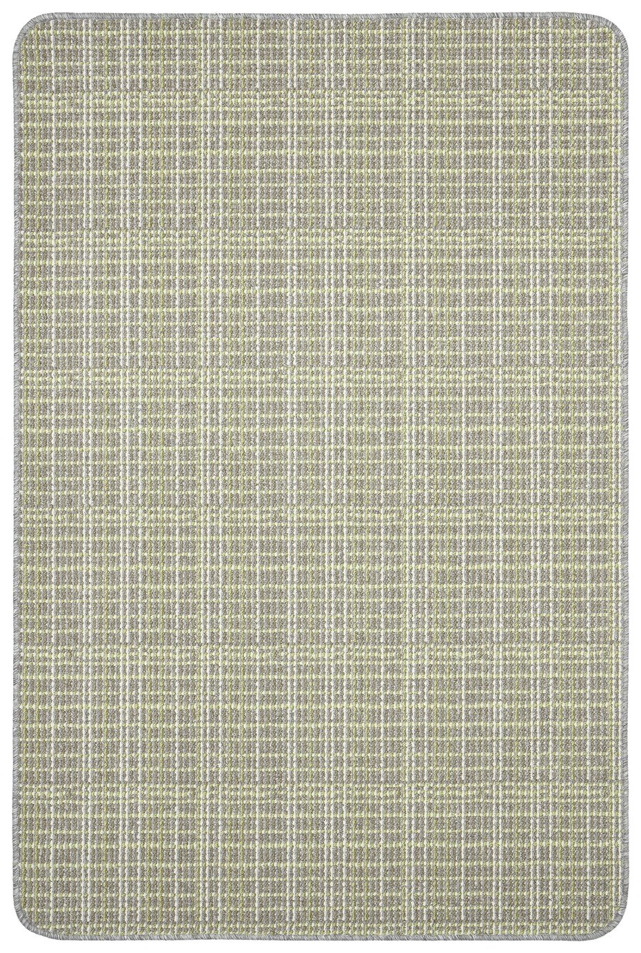 Dandy Warren Short Pile Rug - 150x100cm - Grey Lime