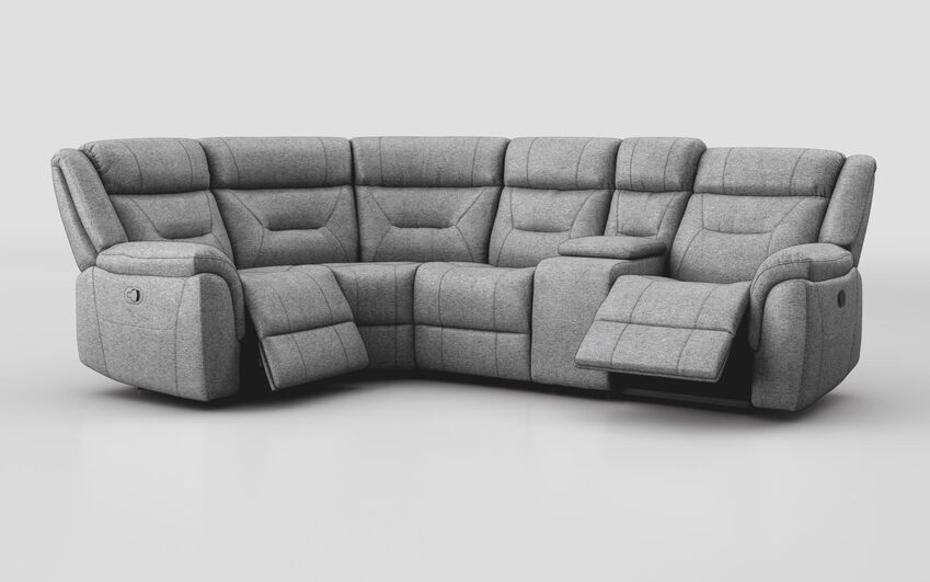 Ainsdale 1 Corner 2 Manual Sofa with Console