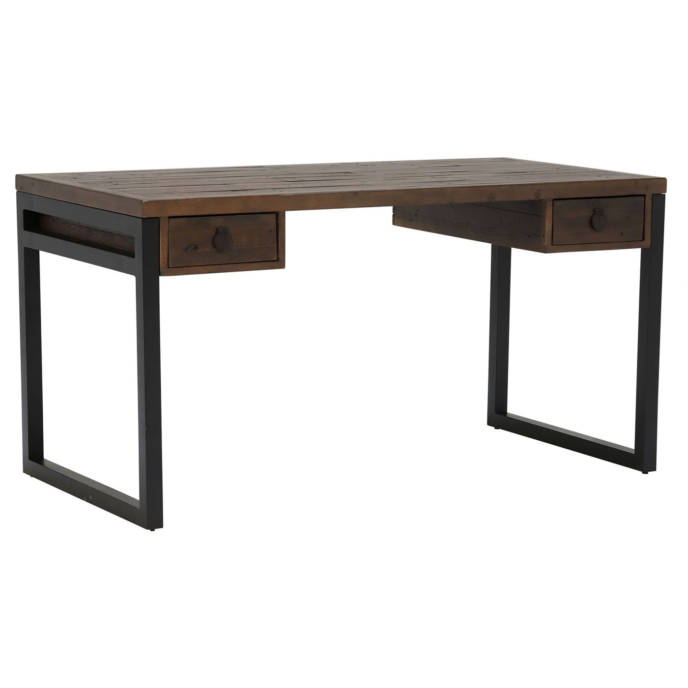 Tacoma Reclaimed Wood Slim Office Desk