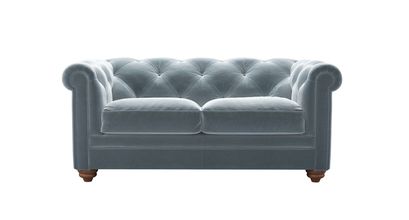 Patrick 2 Seat Sofabed in Windermere Cotton Matt Velvet - sofa.com