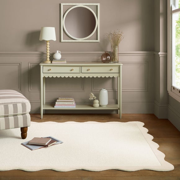 Bonnie Scallop Wool Rug