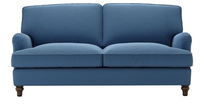 Bluebell 2.5 Seat Sofabed in Heather Blue Smart Cotton - sofa.com