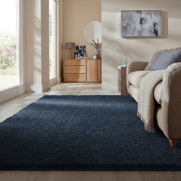 Slumber II Sheen Shaggy Rug