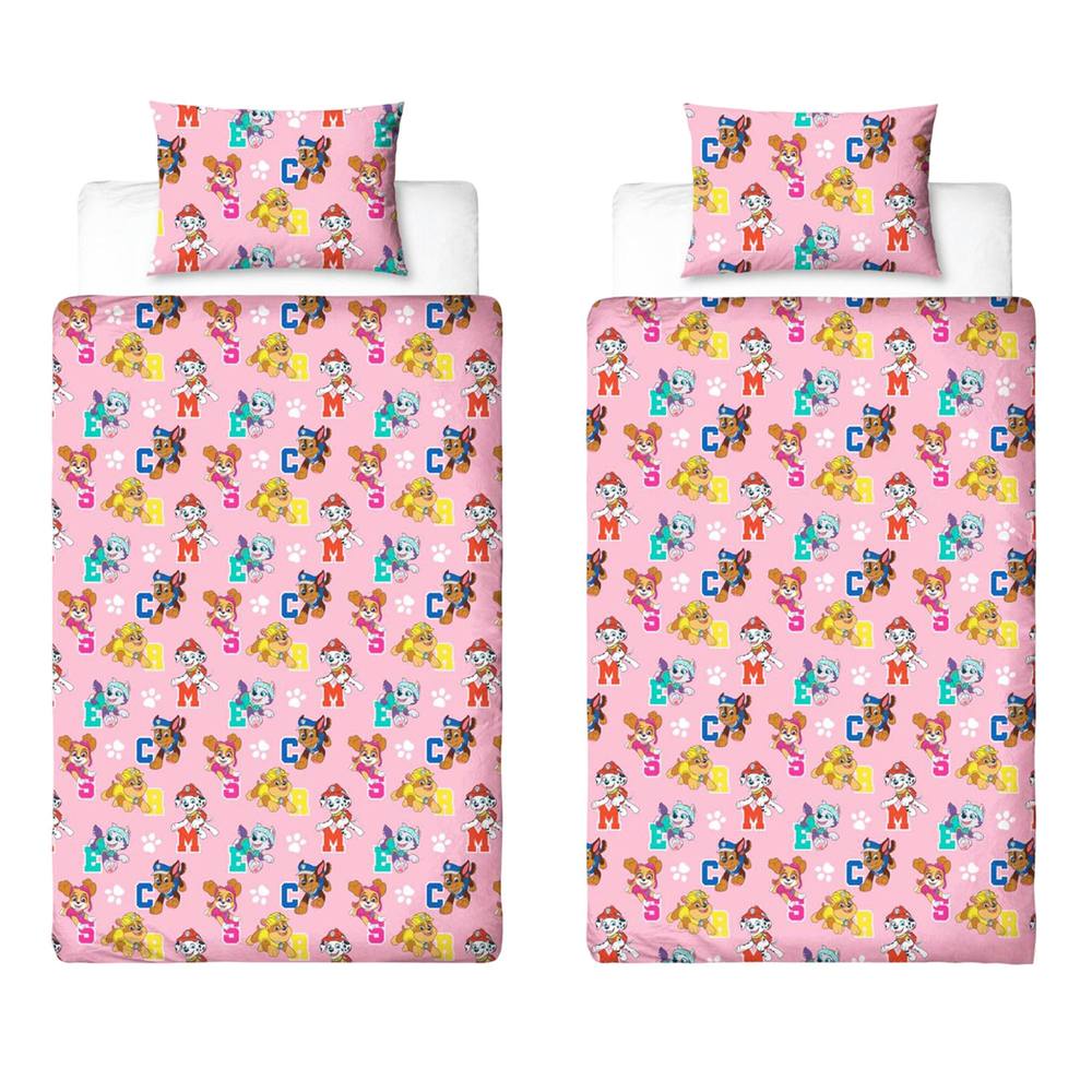 Paw Patrol Cute Pups Reversible Duvet Set
