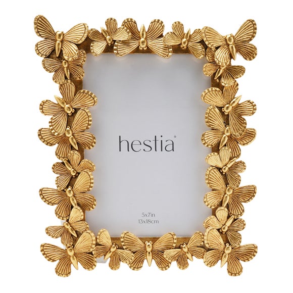 Hestia Gold Butterfly Photo Frame 1