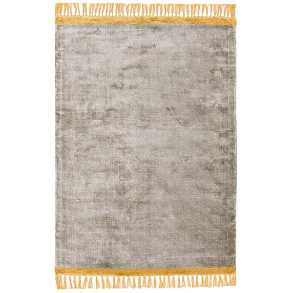 Elgin Rug  Silver and Mustard