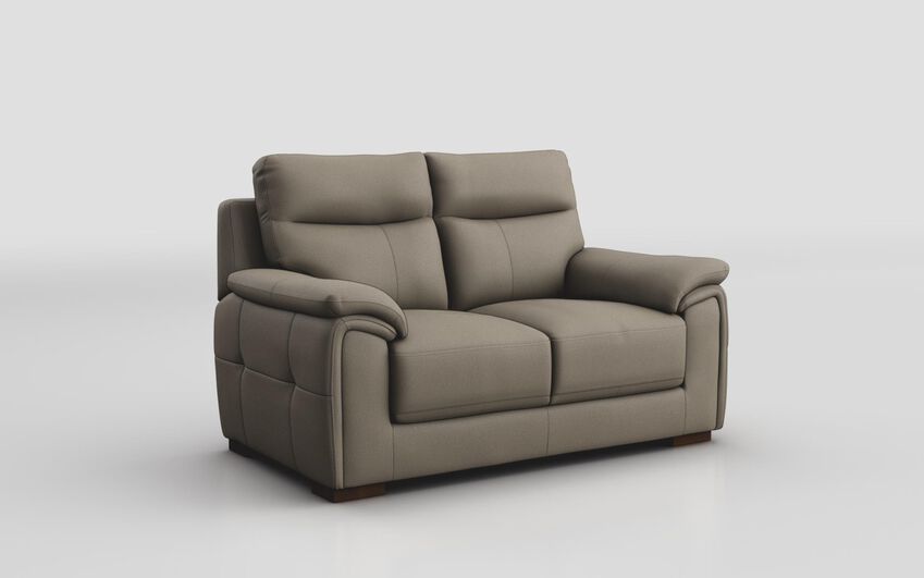 Brown Fabric Cosina 2 Seater Sofa