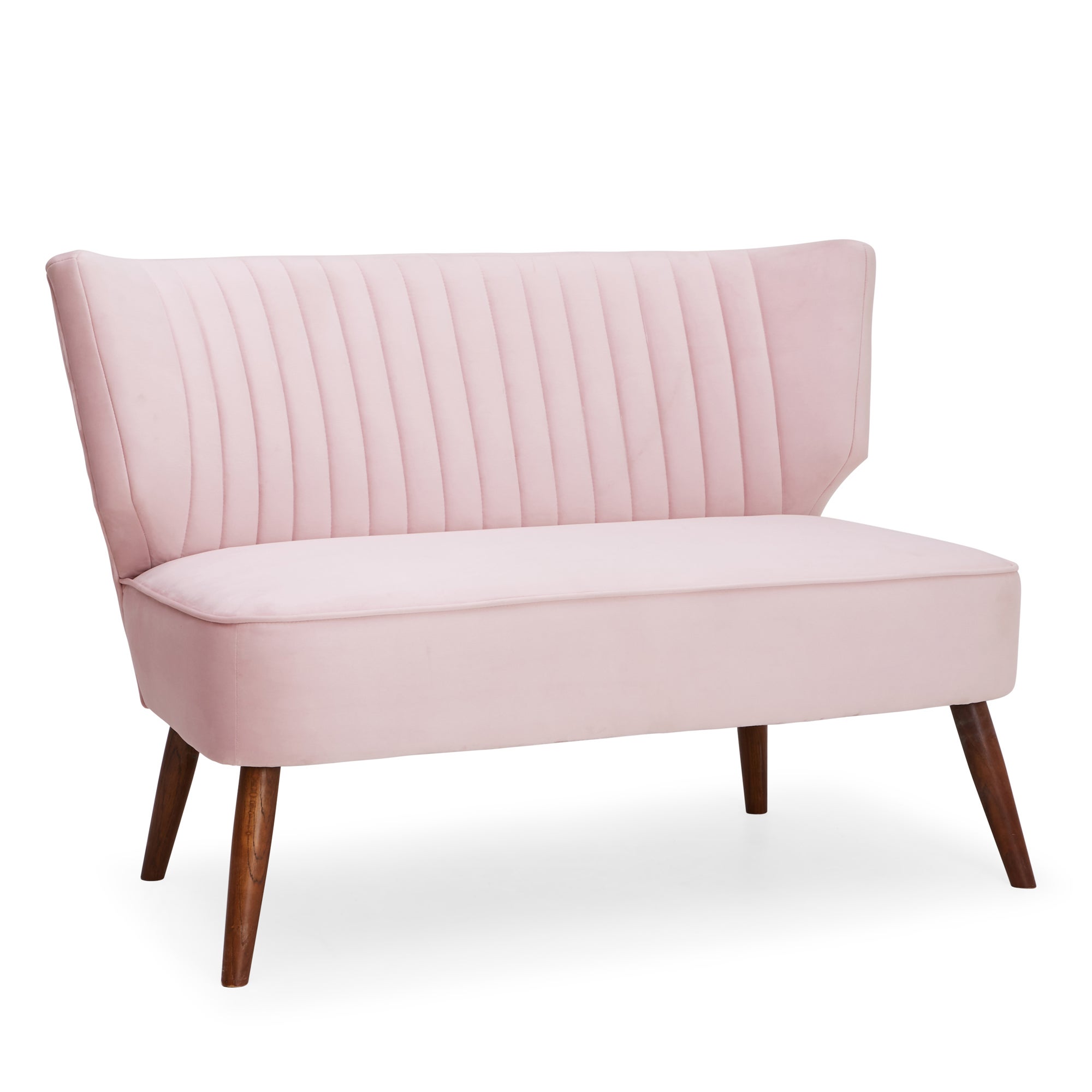 Eva 2 Seater Cocktail Sofa - Blush Pink Pink