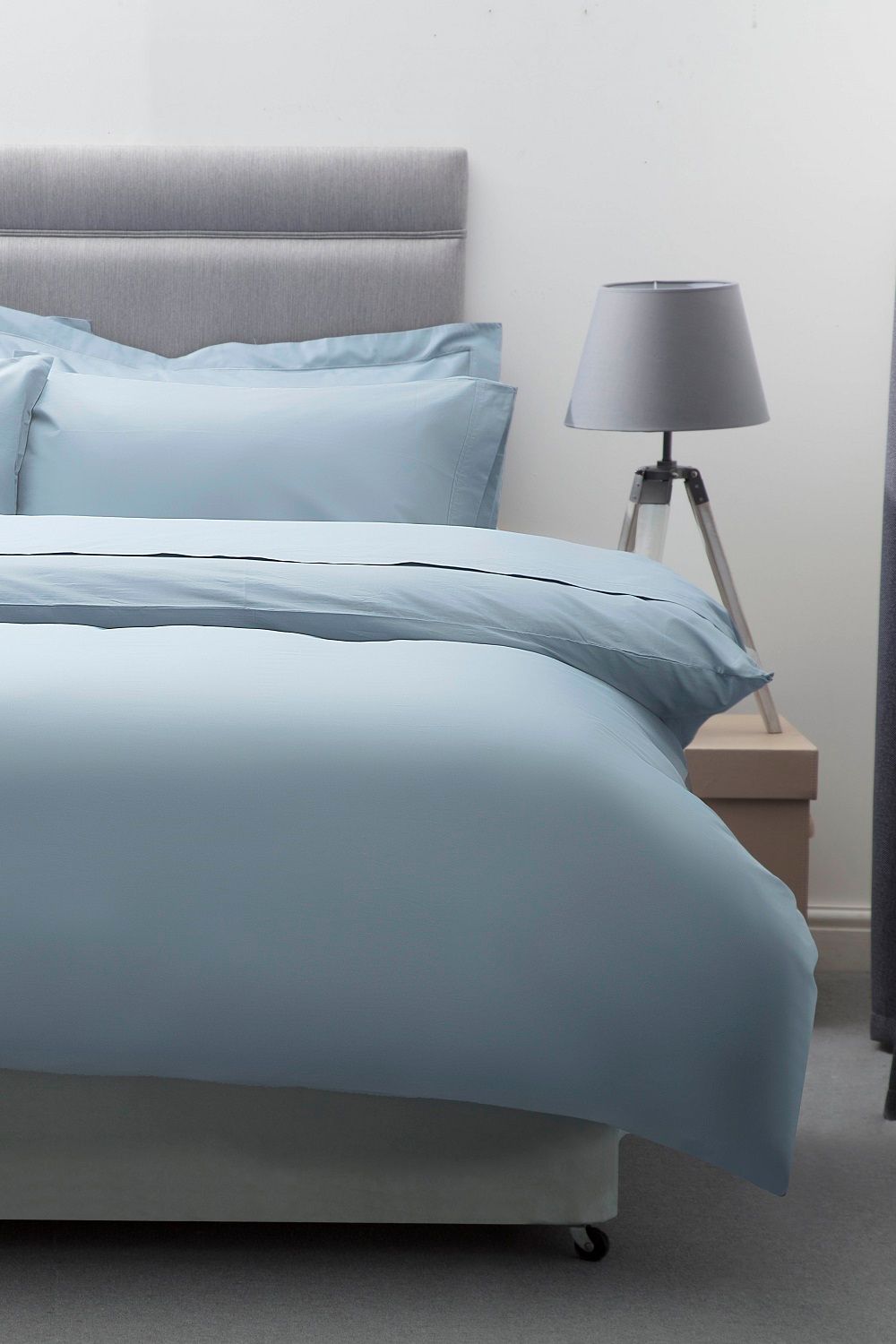 Belledorm Egyptian Cotton 200 Thread Count Duvet Cover in Light Blue