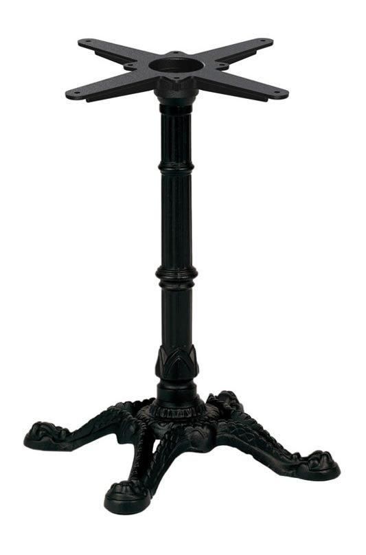 netfurniture Ream Cast Iron Table Base - Traditional in Black