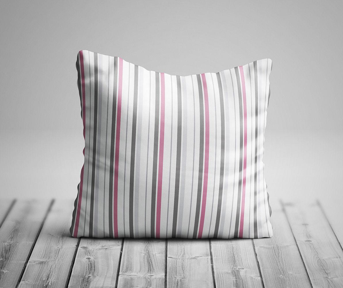 Rapport Home Laura Polyester Cushion Cover (45x45 cm) in Pink