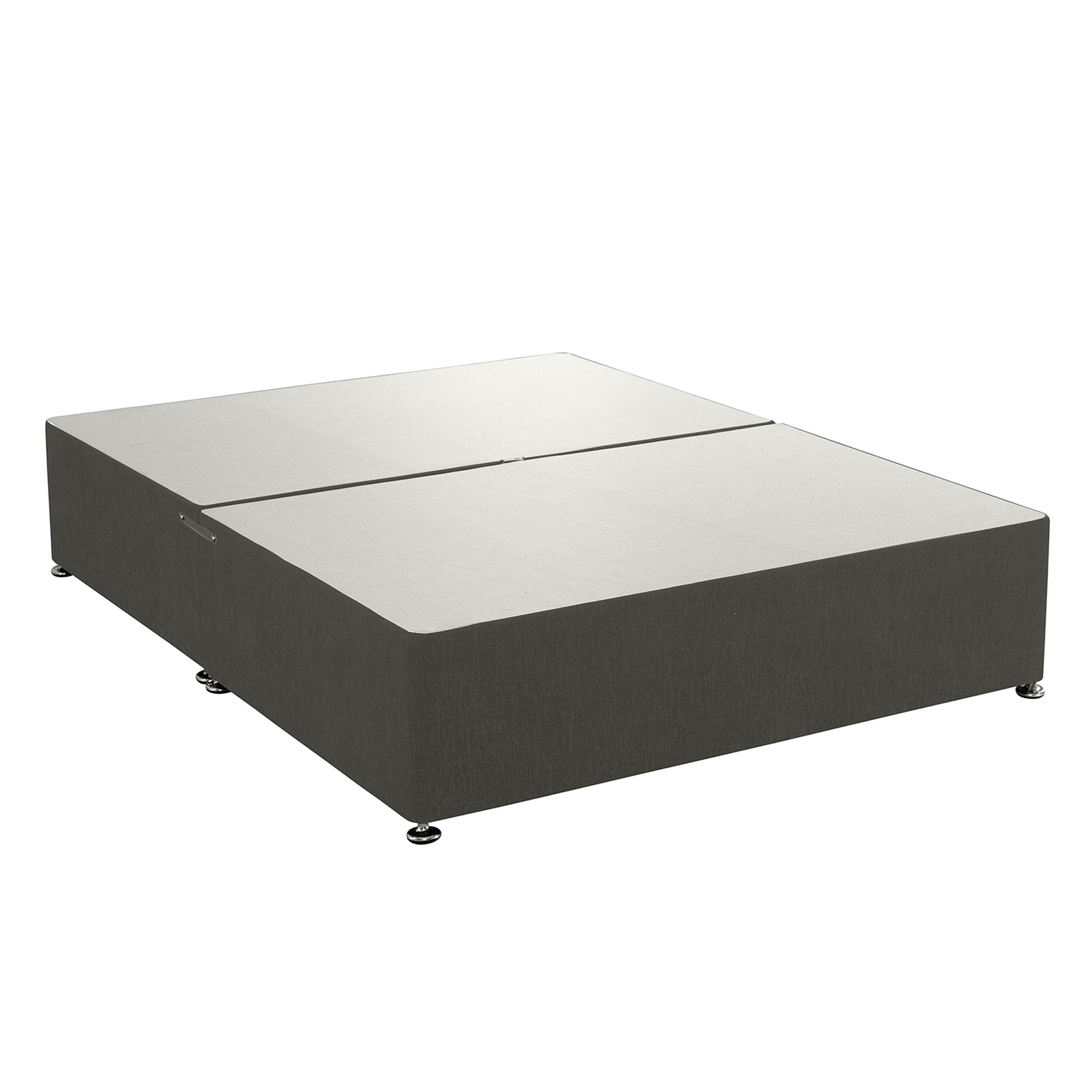 Universal Chenille Divan Base Grey
