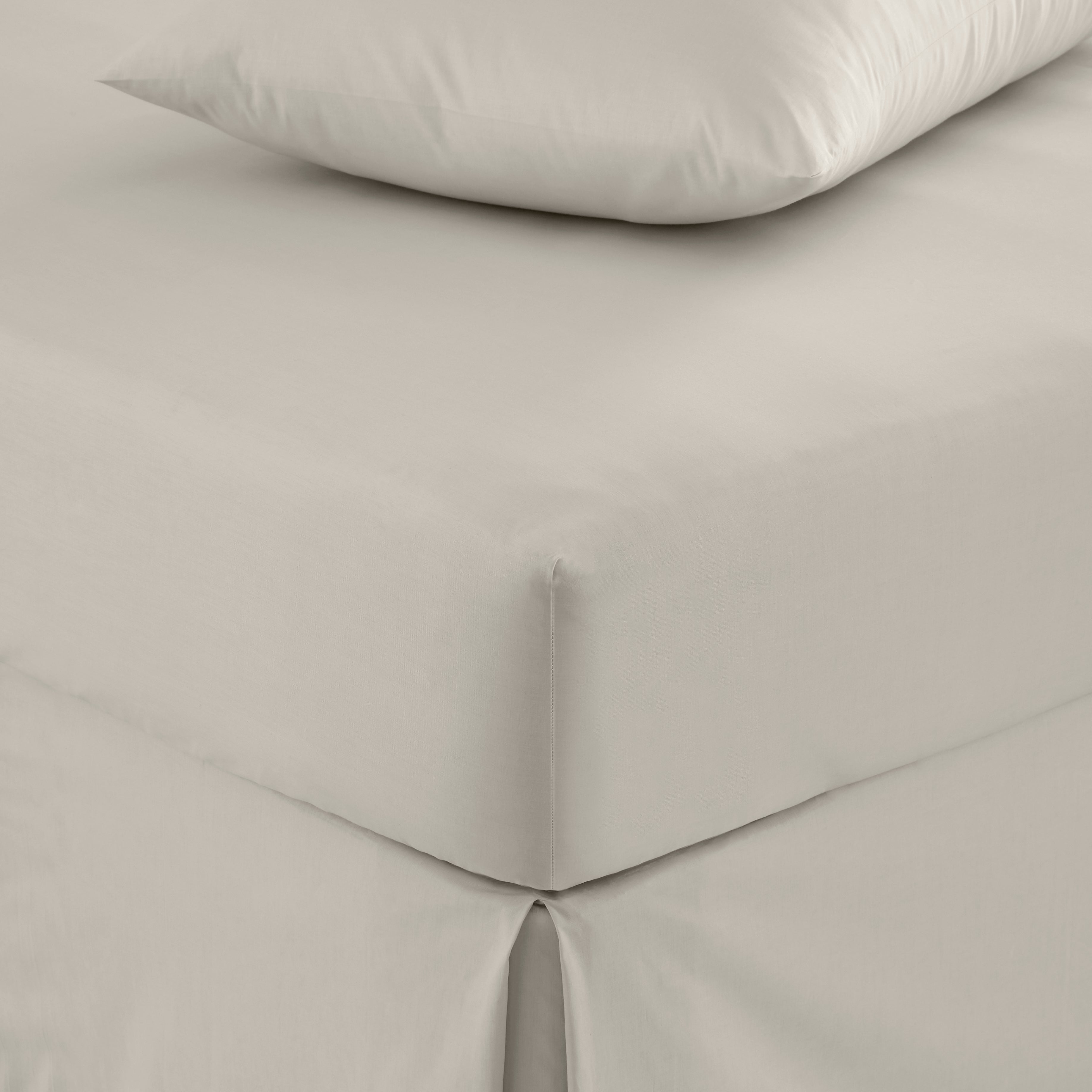 Pure Cotton Fitted Sheet Sandstone