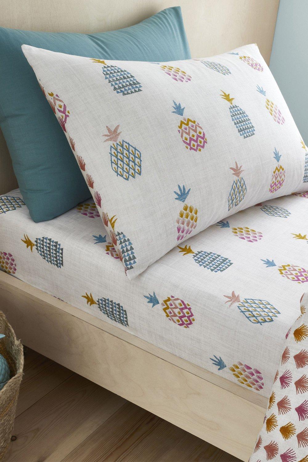 Ananas Pineapple Single Fitted Sheet