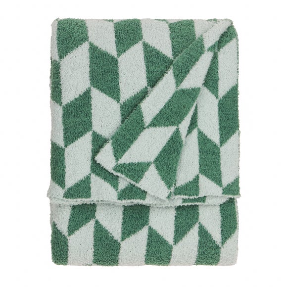 furn. Olsen Geometric Throw Blanket 130cm x 180cm 3