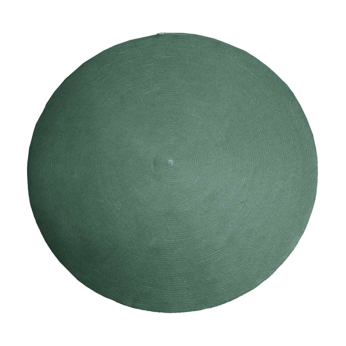 Cane-line Circle Rug, Dark Green