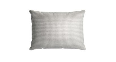 38x55cm Scatter Cushion in Houndstooth Soft Sustainable Wool - sofa.com