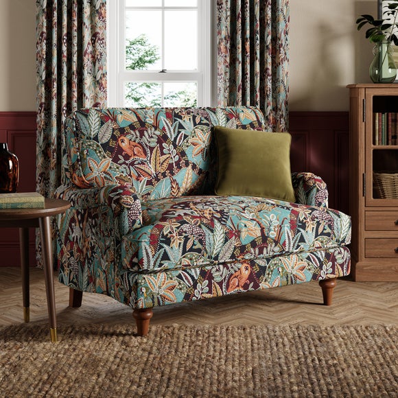Beatrice II Jacquard Nature's Exhibitionists Snuggle Chair