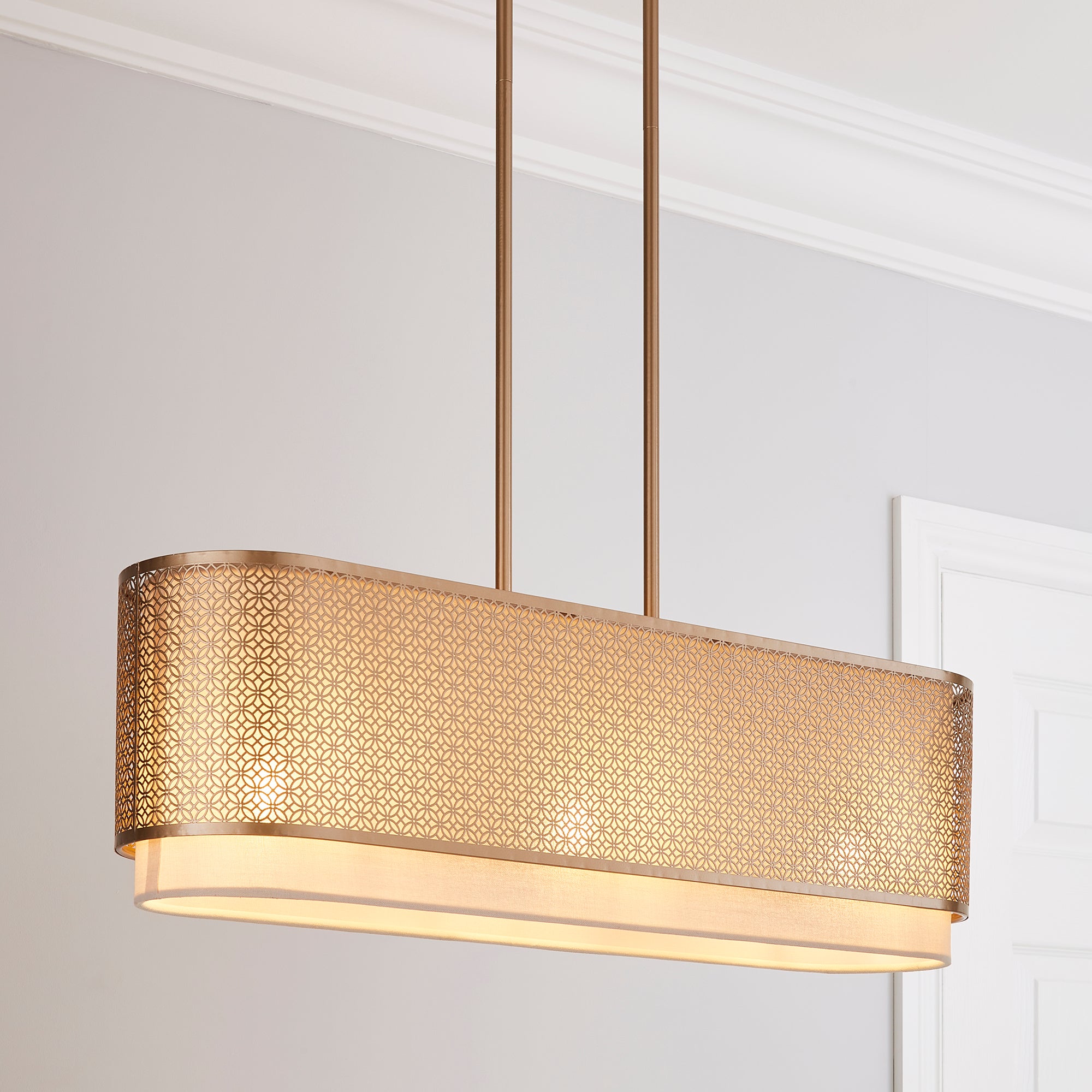 Vienna Diner Ceiling Fitting Beige