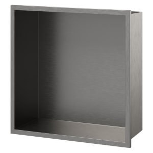 Concept Matt Anthracite Shower Niche Kit - 320 x 320 x 120mm