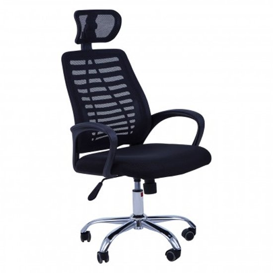 Acona Home And Office Chair With Arms In Black