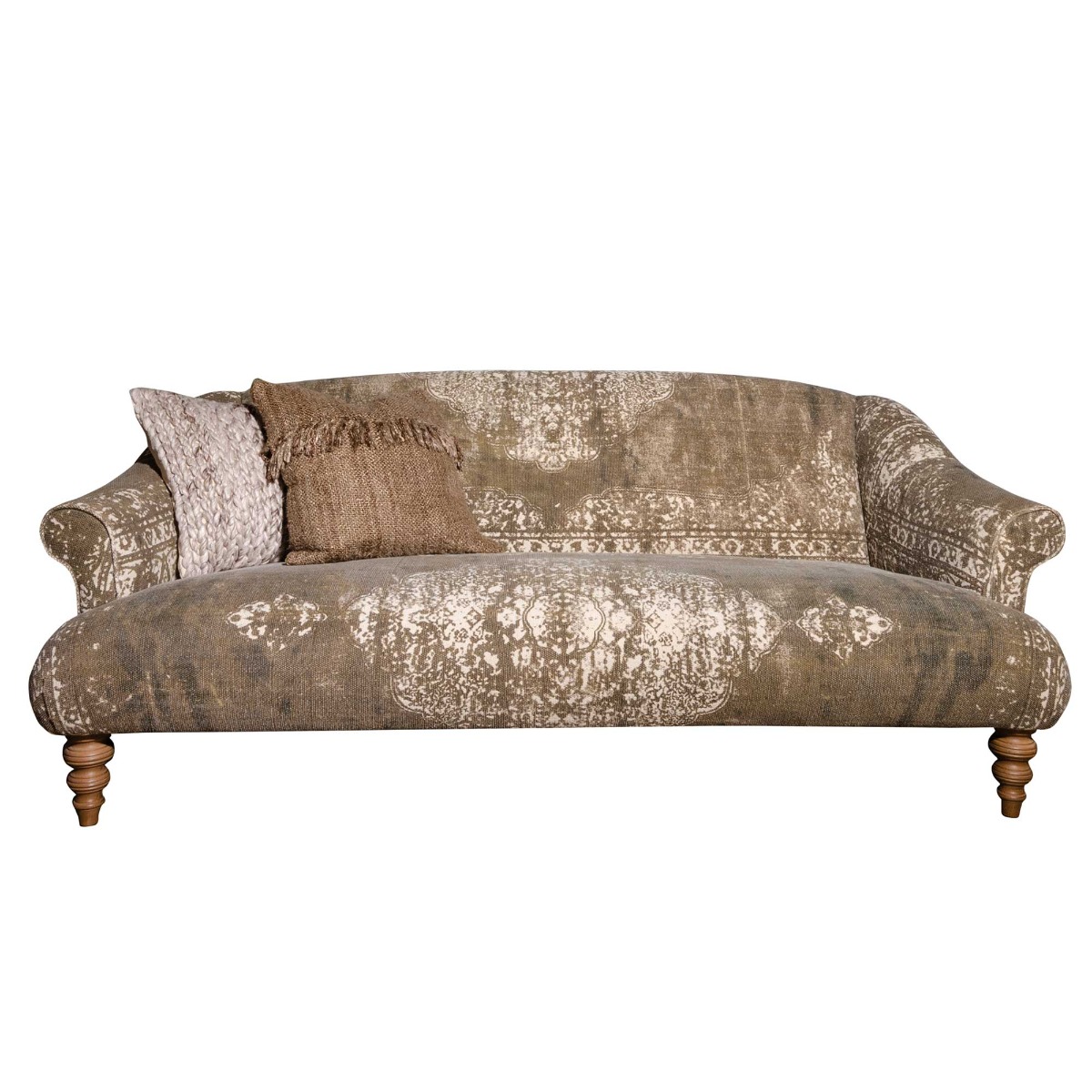 Tetrad Jacaranda Midi Sofa, Bagru Khaki