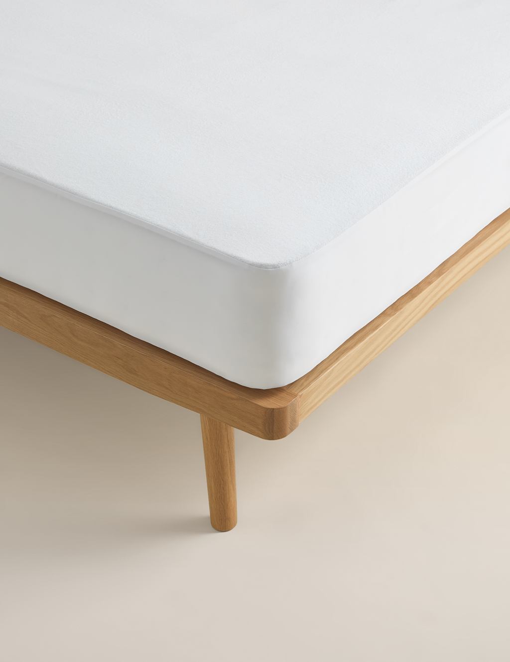 Sleep Solutions Terry Waterproof Extra Deep Mattress Protector White