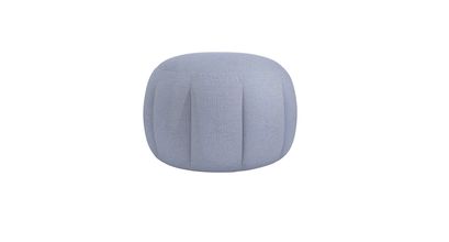 Harper Round Footstool in Uniform House Basket Weave - sofa.com