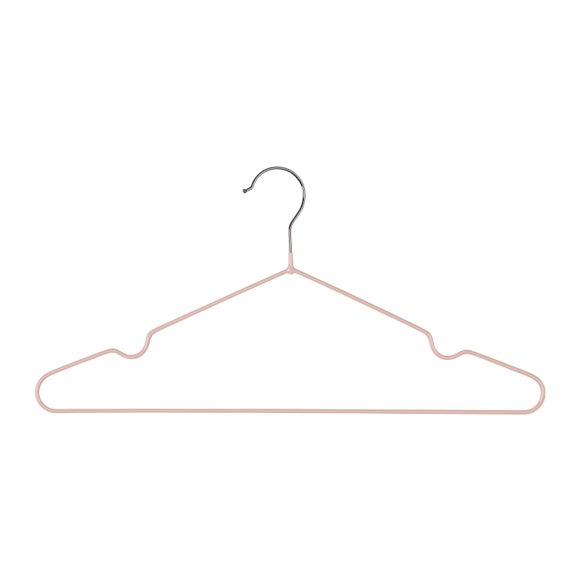 Set of 5 Coated Wire Hangers 3