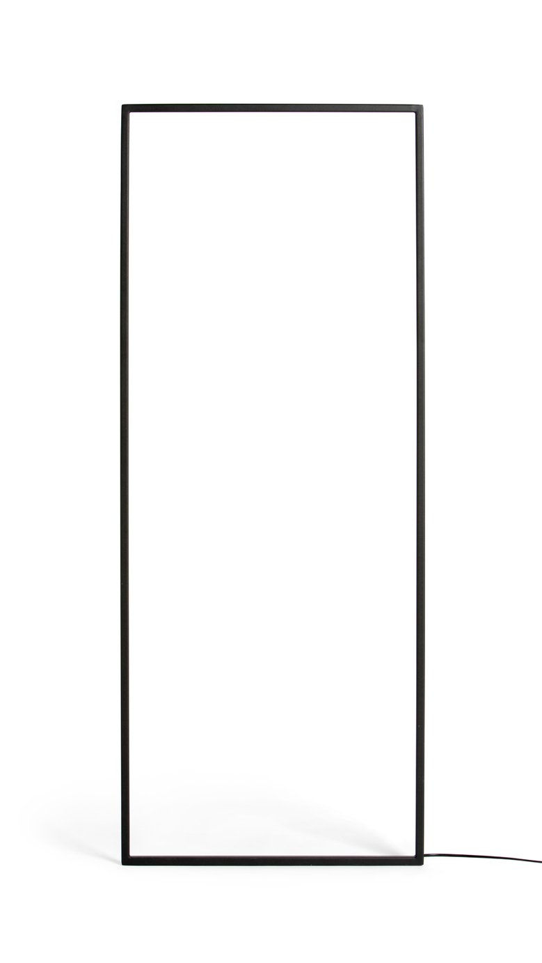 Habitat Scarcus Frame LED Floor lamp - Black