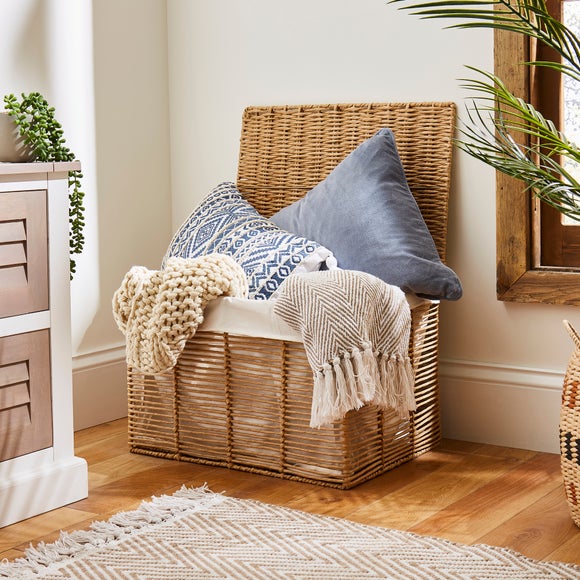 Purity Large Woven Storage Trunk