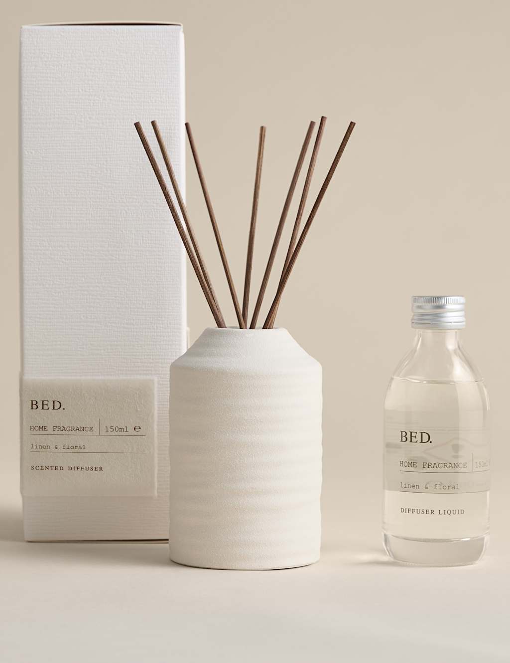 Teraire Bed Ceramic 150ml Diffuser Neutral