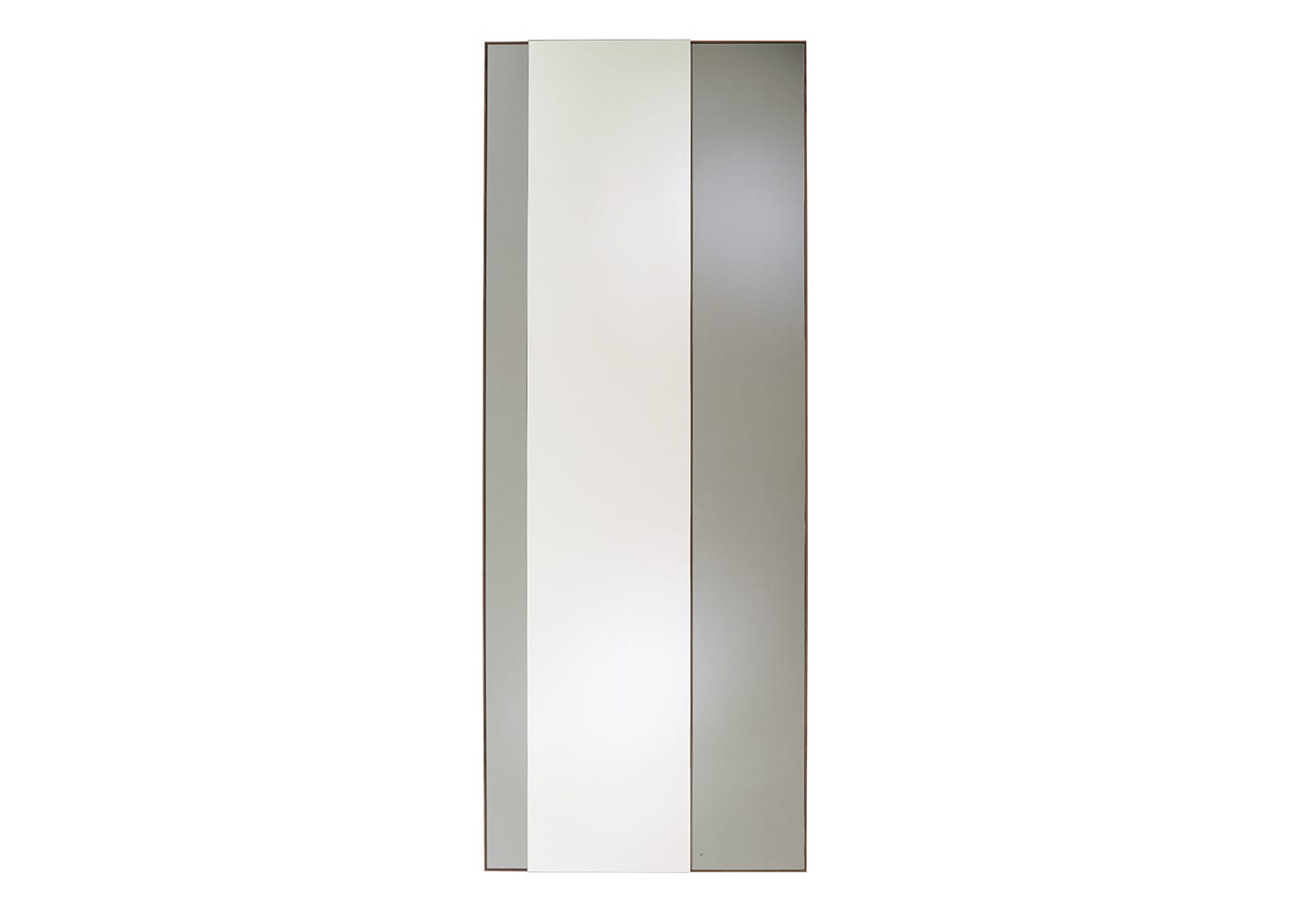Ligne Roset Demi-Teintes Wall Mirror Walnut Large