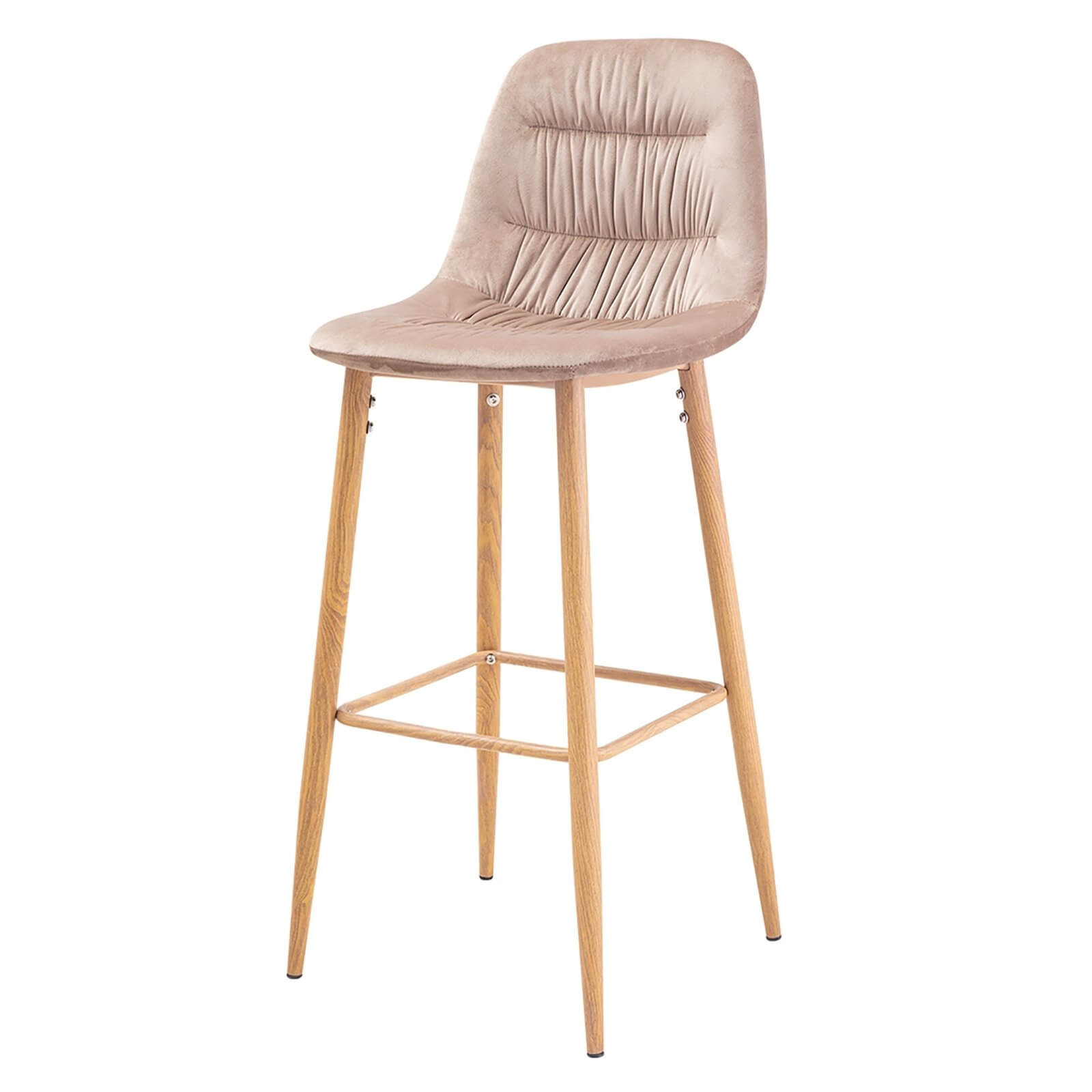 Harper Bar Stool - Beige - Pack of 2