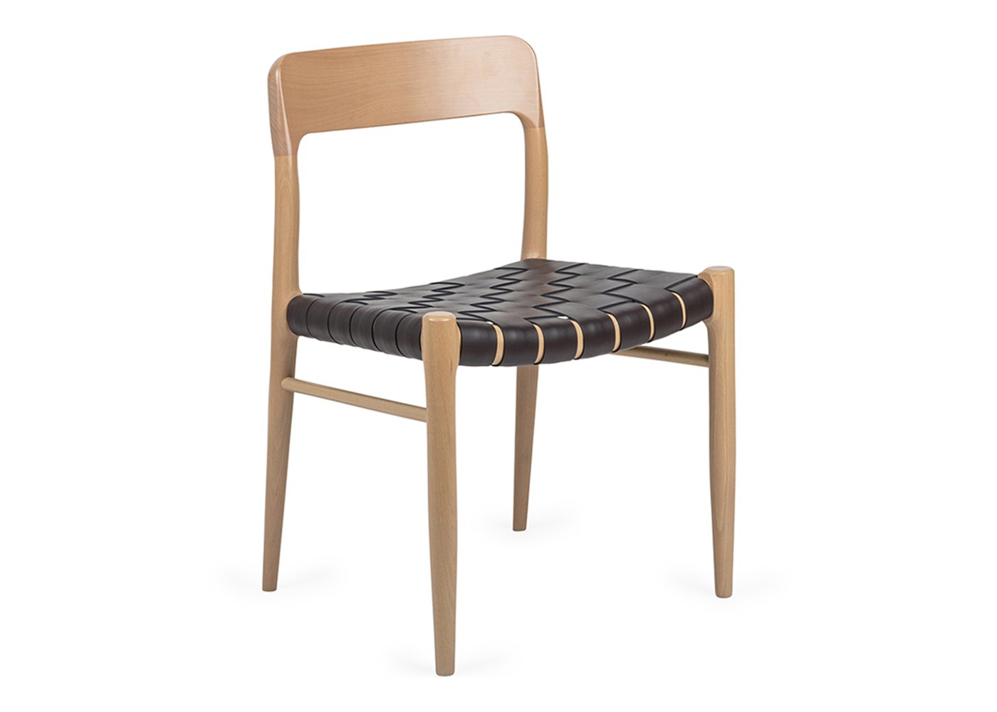 Heal's Oliver Chair Brown Leather