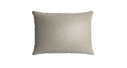 38x55cm Scatter Cushion in Salted Caramel Plush Tweed Boucle - sofa.com