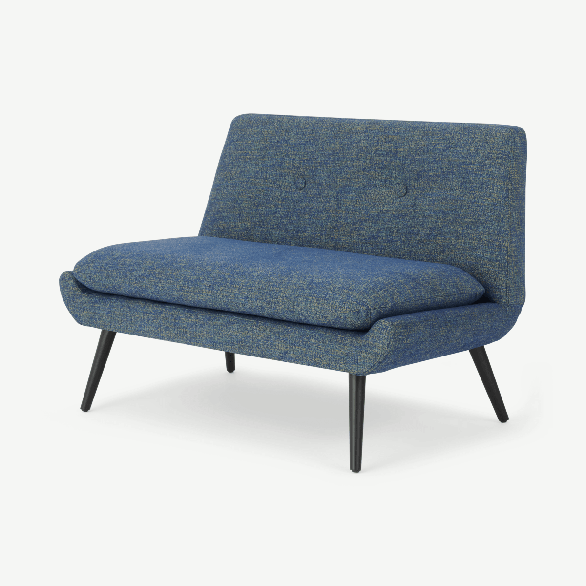 Jonny 2 Seater Sofa, Revival Blue Fabric