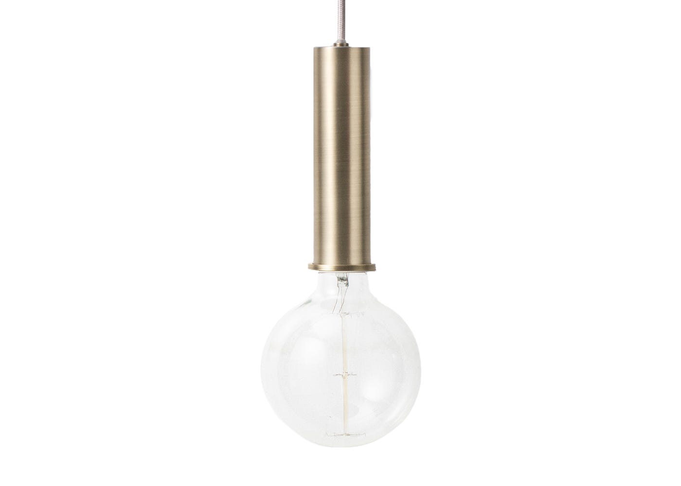 ferm LIVING Collect Pendant Light Brass High