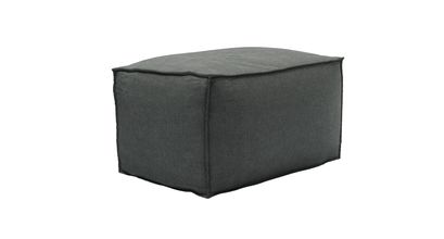 Isaac Small Rectangular Footstool in Wells Norfolk Cotton - sofa.com