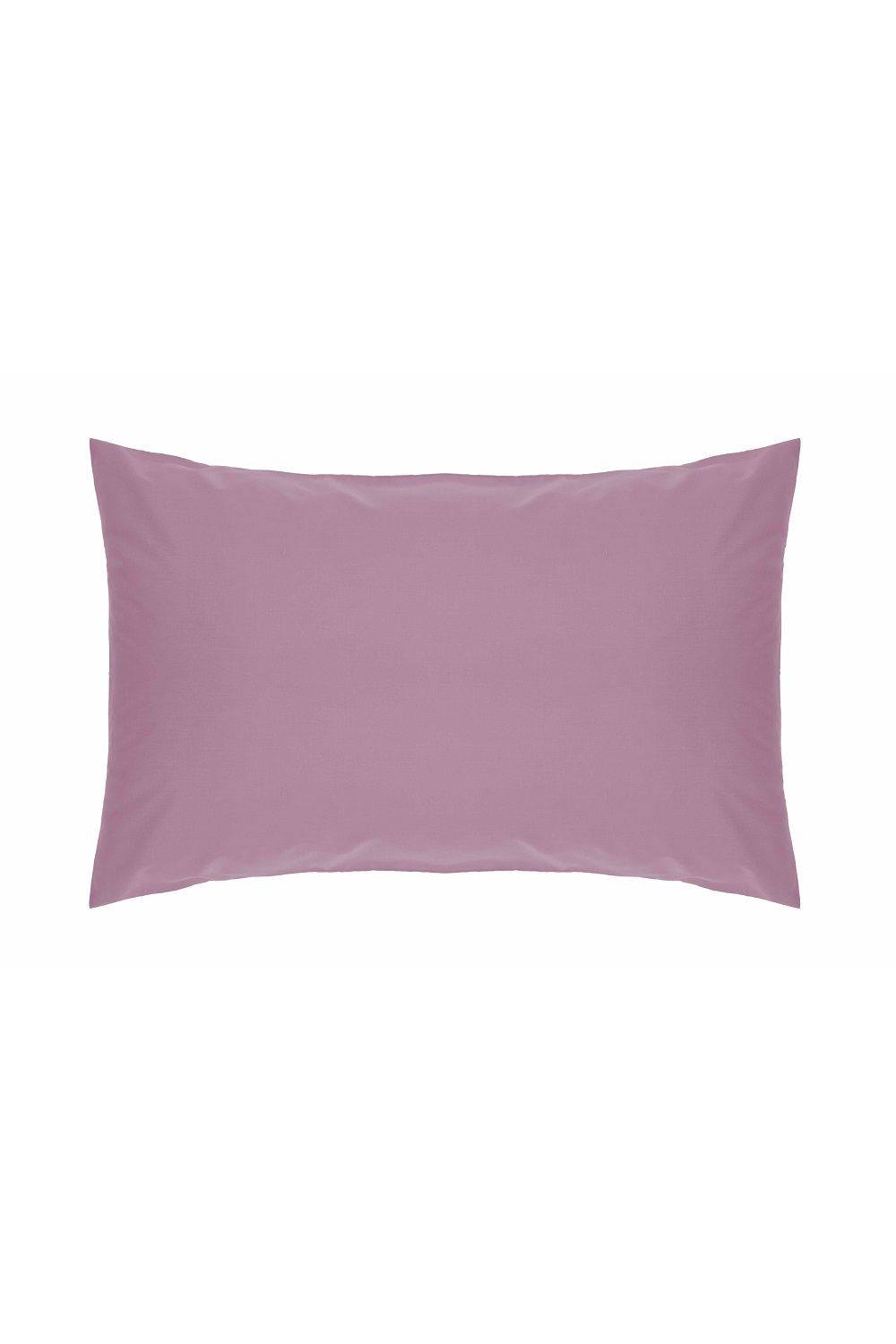 Belledorm Easy Care 200 Thread Count Cotton Polyester Percale Housewife Pillowcase in Rose
