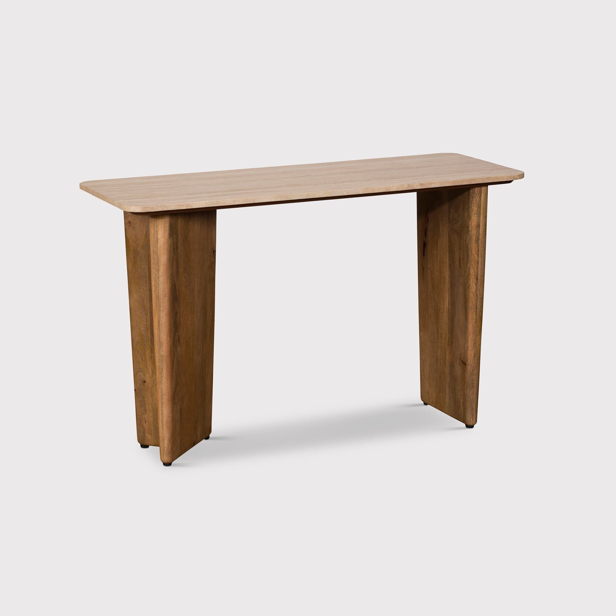 Neiden Console Table, Brown Oak | Barker & Stonehouse