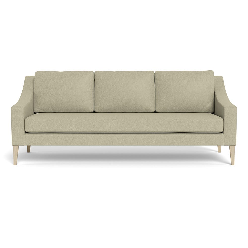 Heal's Richmond 4 Seater Sofa Cotton Grain Natural Ash Feet